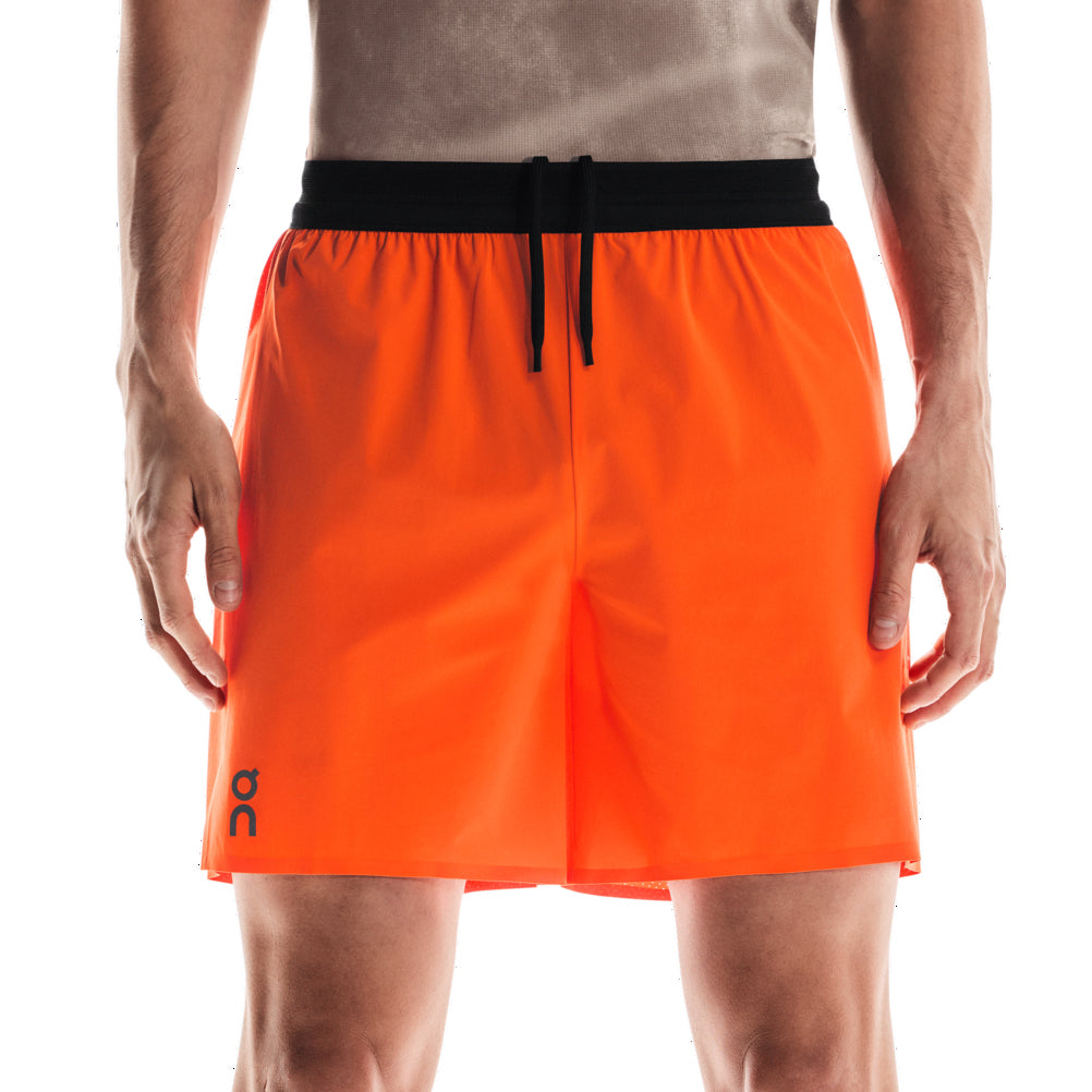 On Running Performance 7inch Men's Running Short - Flame