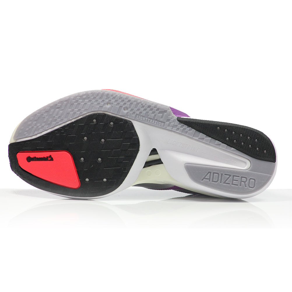 adidas Adizero Boston 13 Men's Running Shoe - Purple Burst/Silver Met/Lucid Red