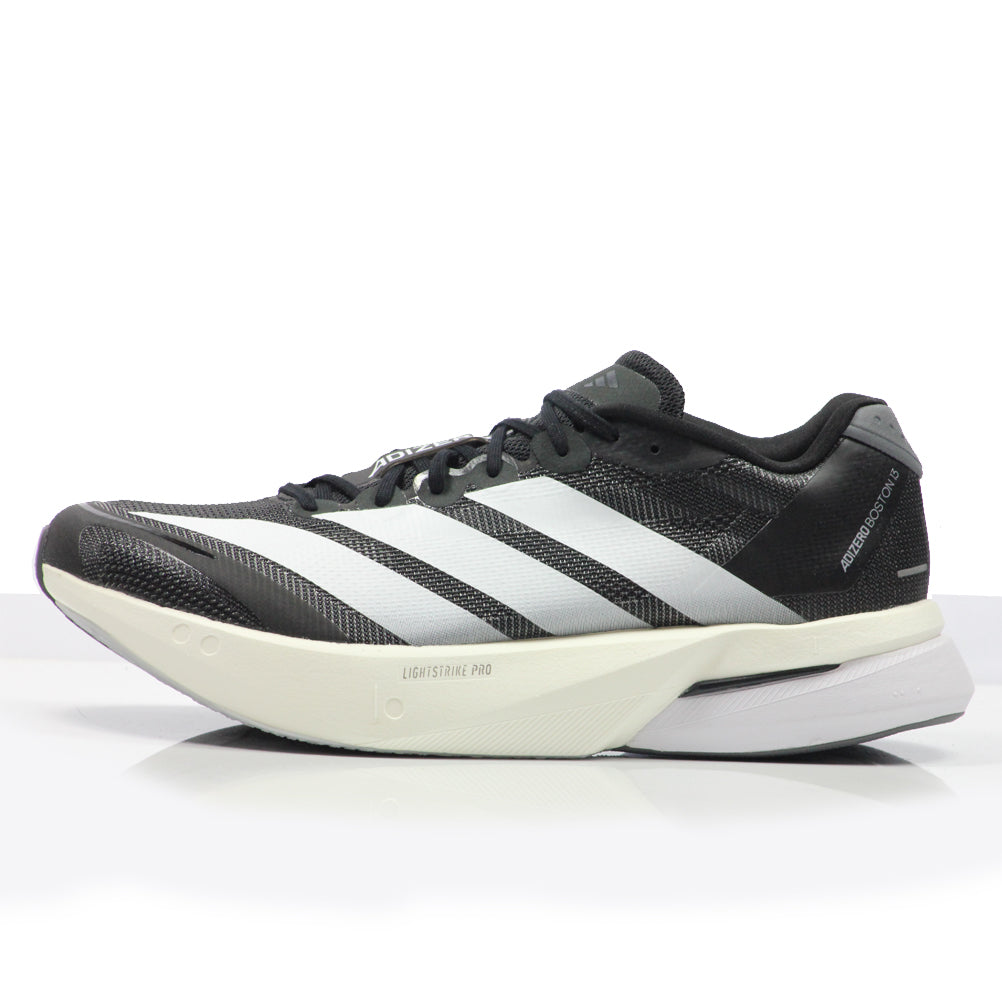 adidas Adizero Boston 13 Men's Running Shoe - Core Black/Cloud White/Grey Five