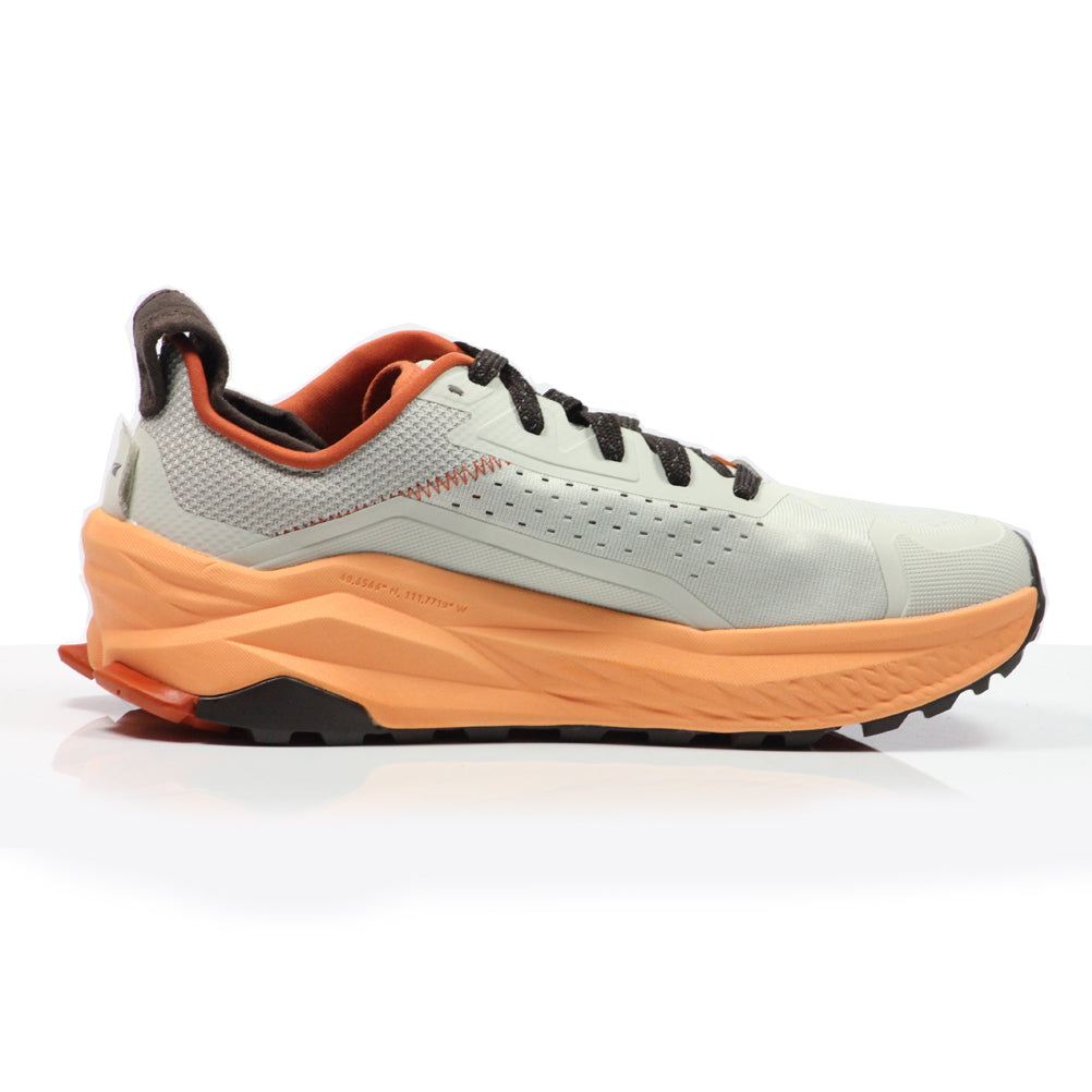 Altra Olympus 6 Men's Trail Shoe - Orange/Gray