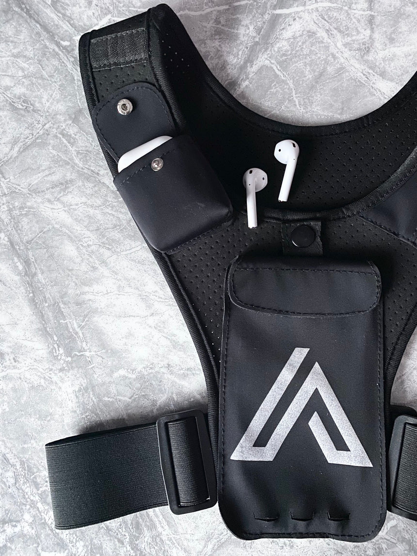 Amaeva Vest Running Phone Holder - Black