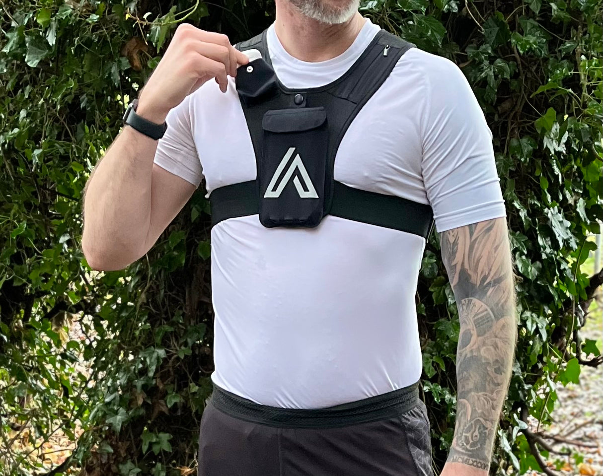 Amaeva Vest Running Phone Holder - Black