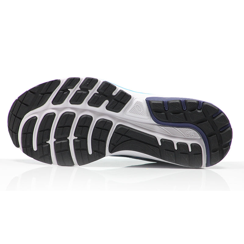 Asics Gel Cumulus 24 Junior Running Shoe - Blue/Sun Peach