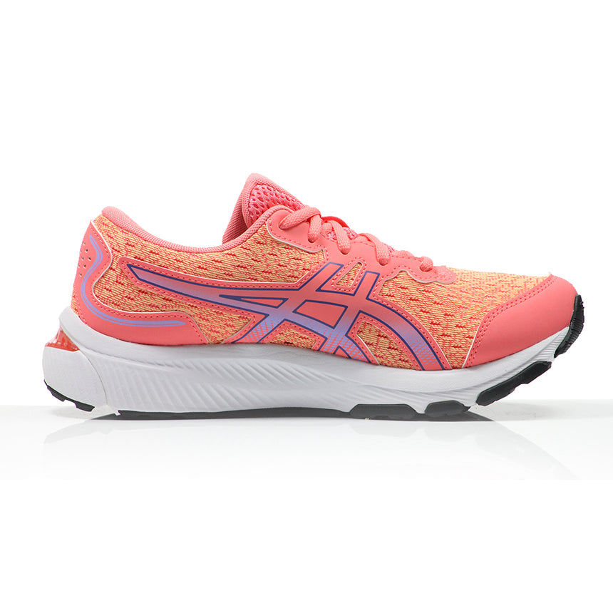 Asics Gel Cumulus 24 Junior Running Shoe - Papaya/Dusty Purple