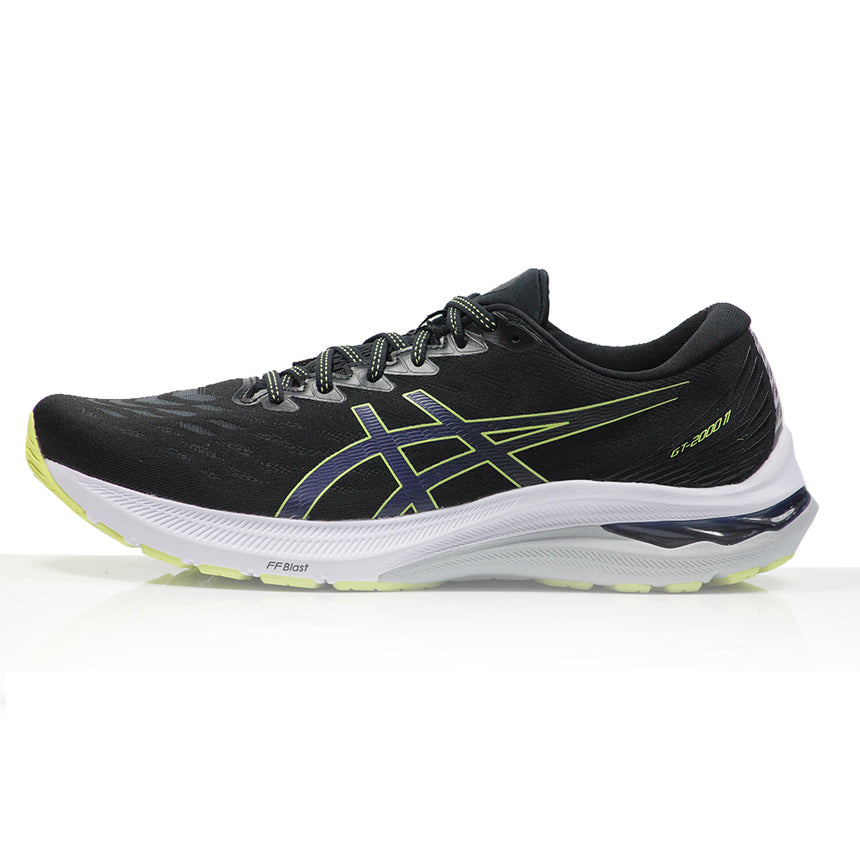 Asics GT-2000 v11 Men's Running Shoe - Black/Glow Yellow