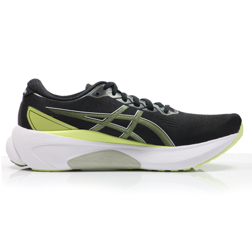 Asics Gel Kayano 30 Men's Running Shoe - Black/Glow Yellow
