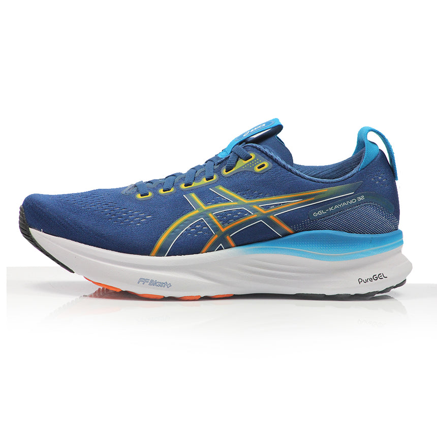 Asics Gel Kayano 32 Men's Running Shoe - Twilight Blue/Anzu