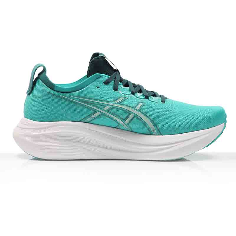 Asics Gel Nimbus 27 Men's Running Shoe - Wave Teal/Saxon Green