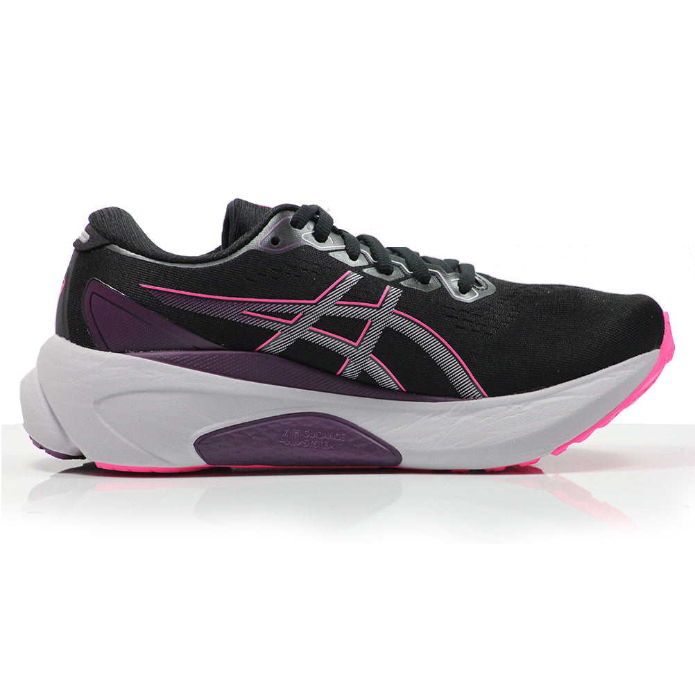 Asics Gel Kayano 30 Women's Running Shoe - Black/Lilac Hint