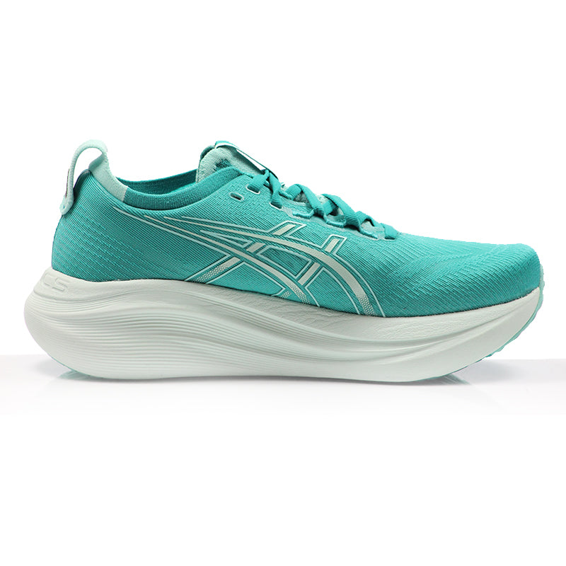 Asics Gel Nimbus 27 Women's Running Shoe - Wave Teal/Illuminate Mint