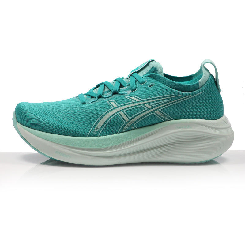 Asics Gel Nimbus 27 Women's Running Shoe - Wave Teal/Illuminate Mint