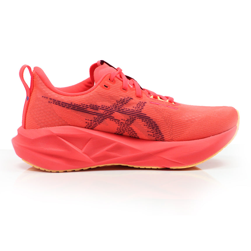 Asics Novablast 5 Women's Running Shoe - Flash Red/Edo Purple