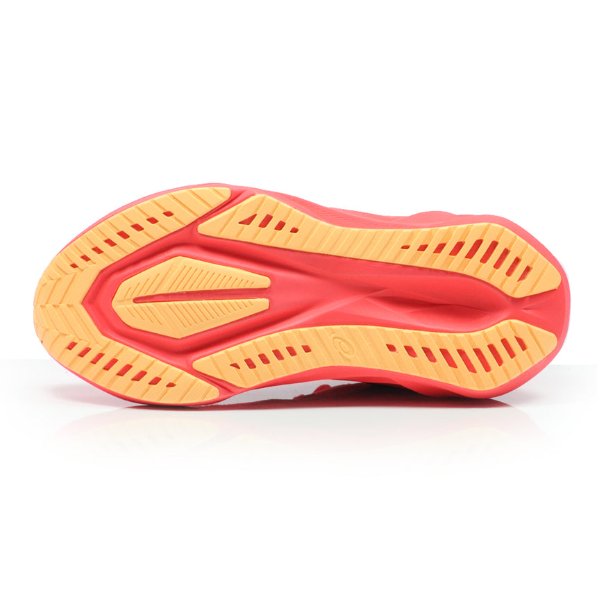 Asics Novablast 5 Women's Running Shoe - Flash Red/Edo Purple