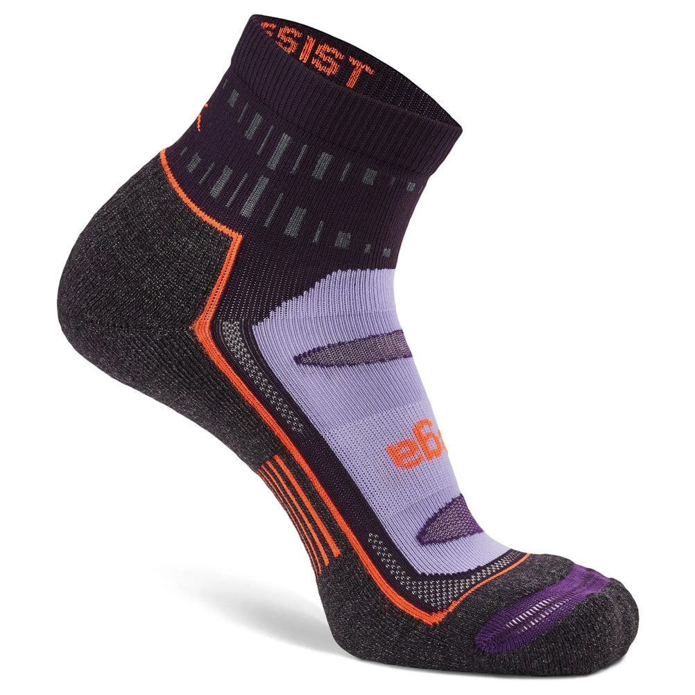 Balega Blister Resist Quarter Running Sock - Plum