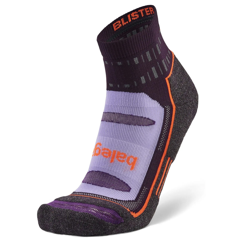 Balega Blister Resist Quarter Running Sock - Plum