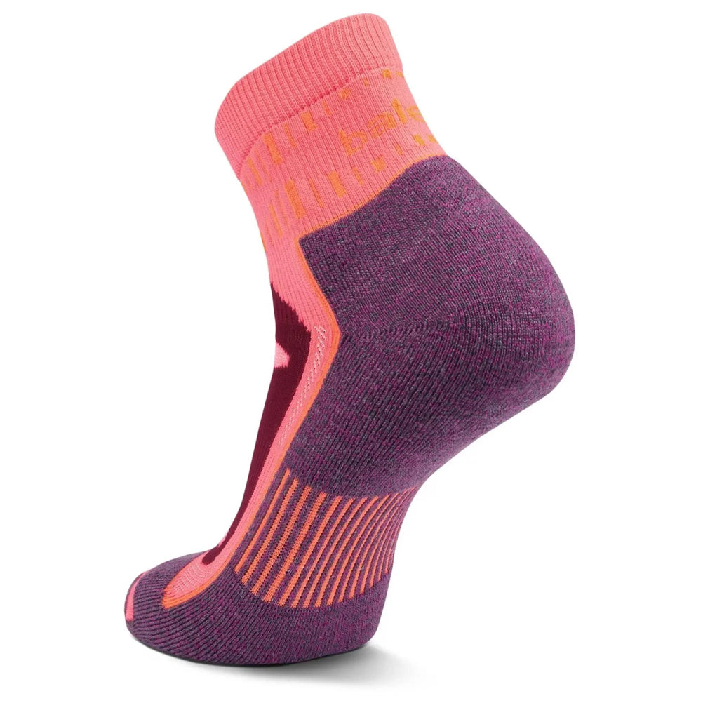 Balega Blister Resist Quarter Running Sock - Pink/Purple