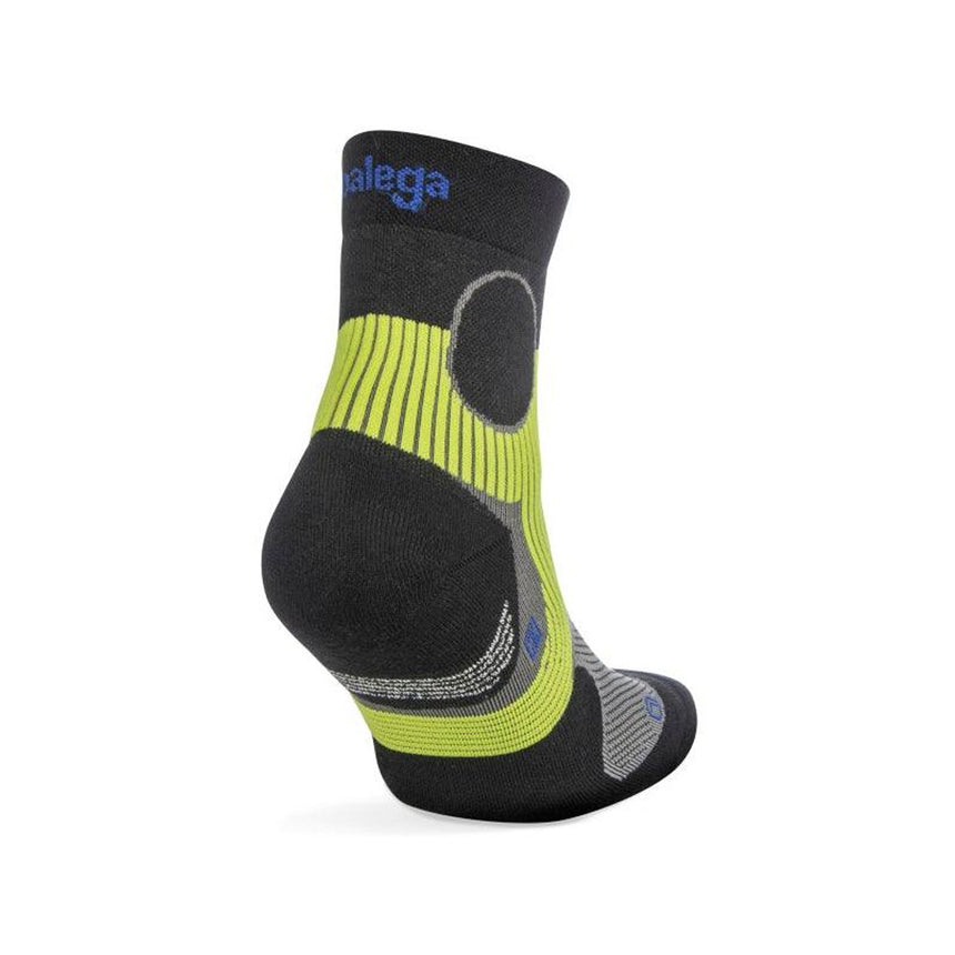 Balega Support Quarter Running Sock - Light Grey/Black