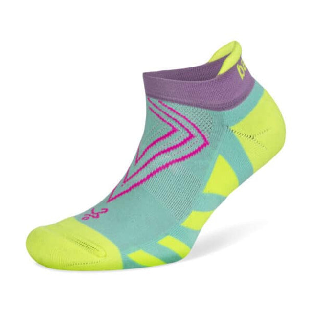 Balega-enduro-no-show-Grit-and-Grace-neon-lime-LT-side