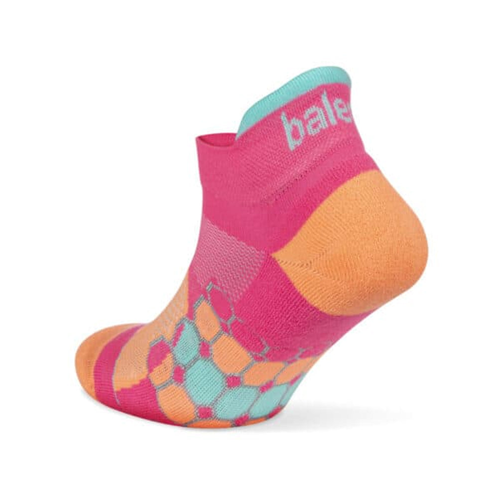 Balega-enduro-no-show-Grit-and-grace-Peach-Watermelon-back