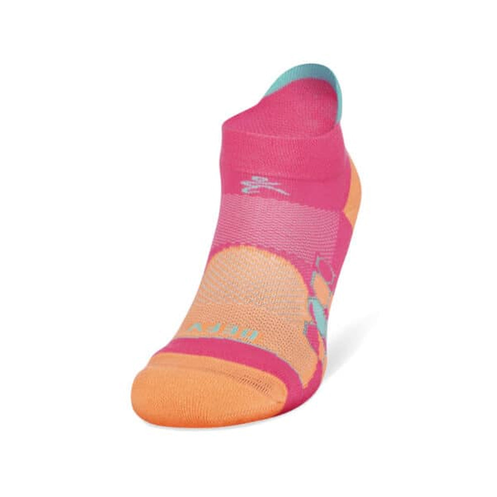 Balega-enduro-no-show-Grit-and-grace-Peach-Watermelon-front