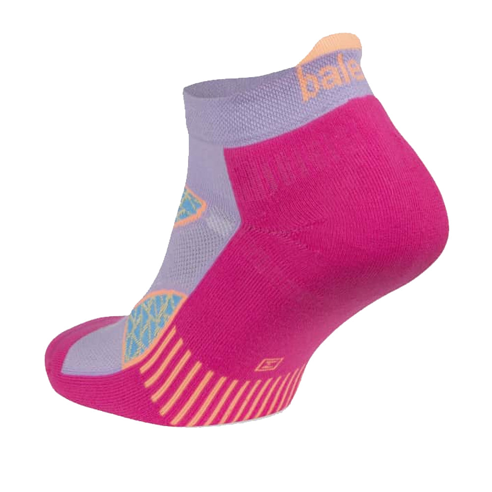 Balega-enduro-no-show-lavender-electric-pink-back