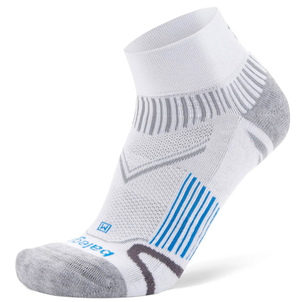 Balega Enduro Quarter Running Sock - White