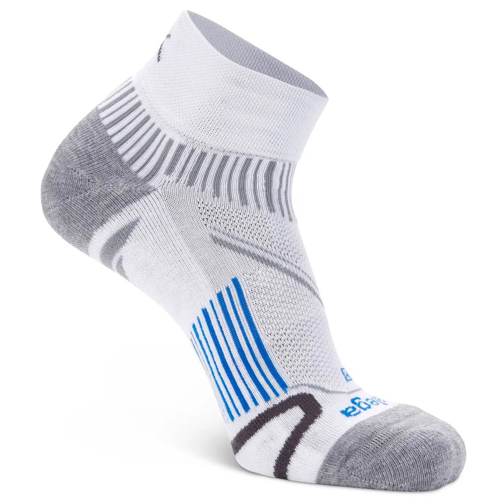 Balega Enduro Quarter Running Sock - White