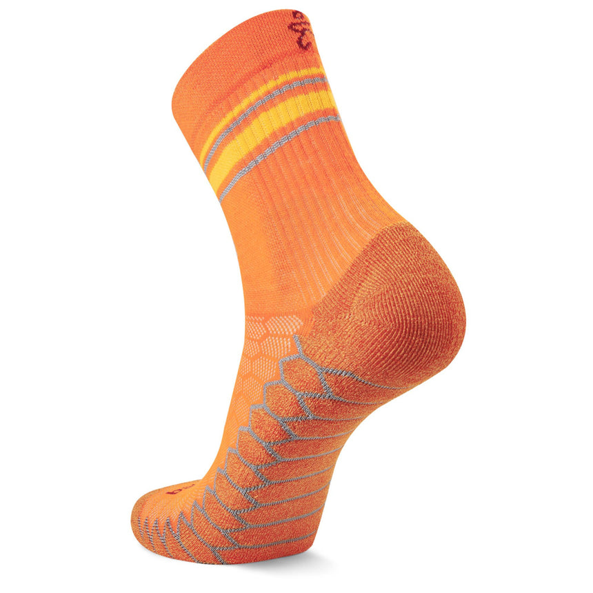 Balega mini Crew Neon Orange Back