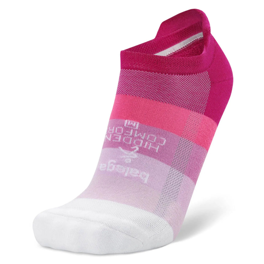 Balega Hidden Comfort Running Sock - Gradient Neon Pink/White