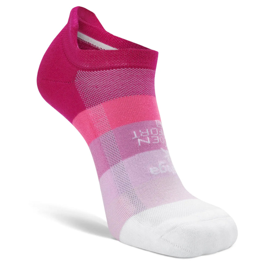 Balega Enduro No-Show Running Sock - Aqualine/Neon Coral