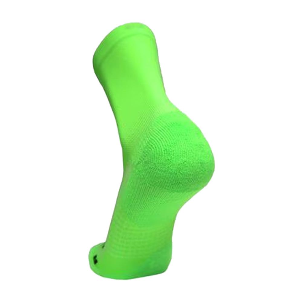 Brooks Ghost Crew Running Sock - Neo Limeade/BR Crew