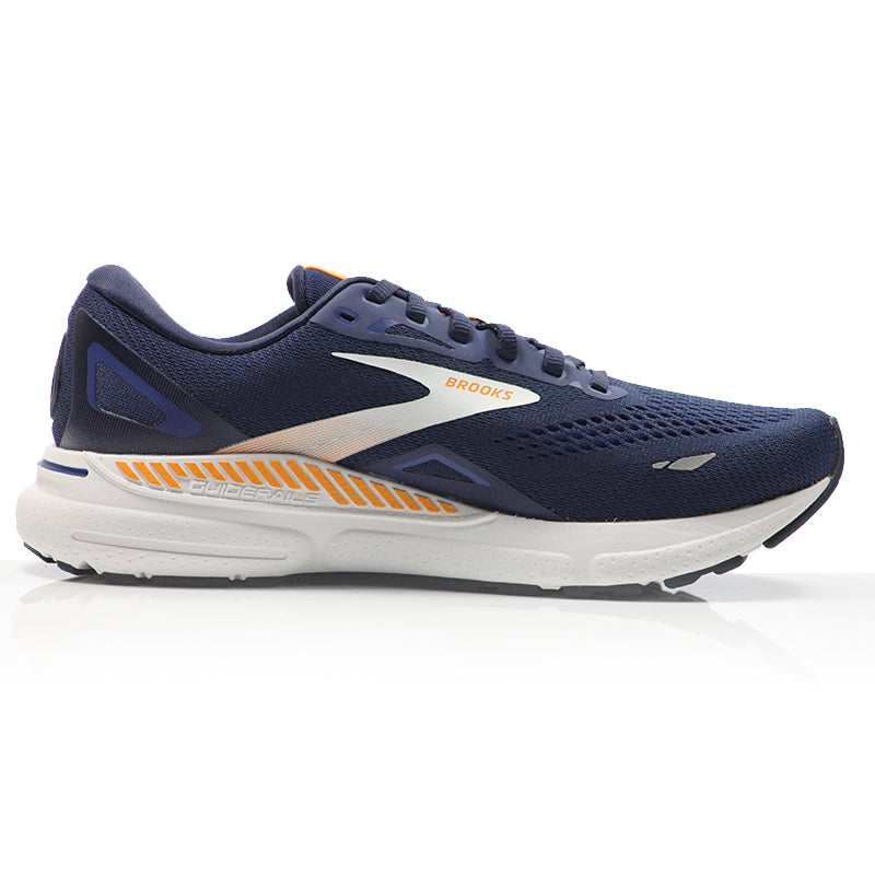 Brooks Adrenaline GTS 23 Men's Running Shoe - Peacoat/Ultramarina/Orange