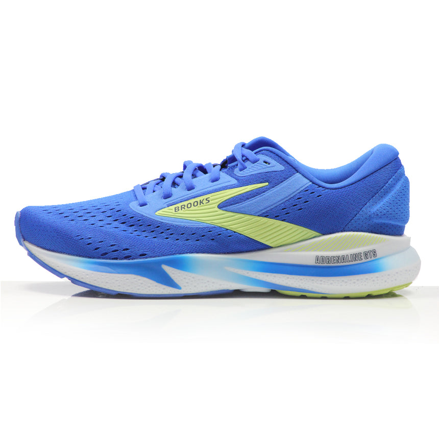 Brooks Adrenaline GTS 24 Wide Fit Men's Running Shoe - Cobalt/Neo Yellow/Peacoat