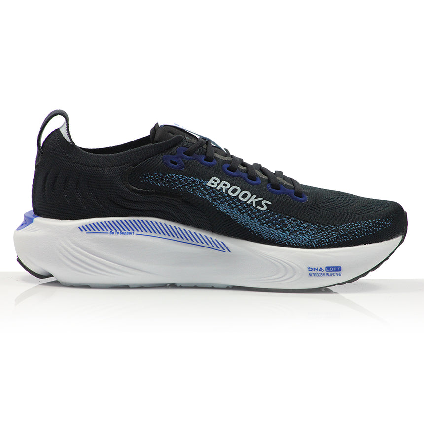Brooks Adrenaline GTS 25 Men's Running Shoe - Black/Blue/Nantucket Breeze