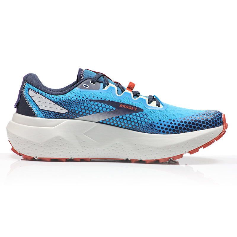 Brooks Caldera 6 Men's Trail Shoe - Peacoat/Atomic Blue/Rooibos