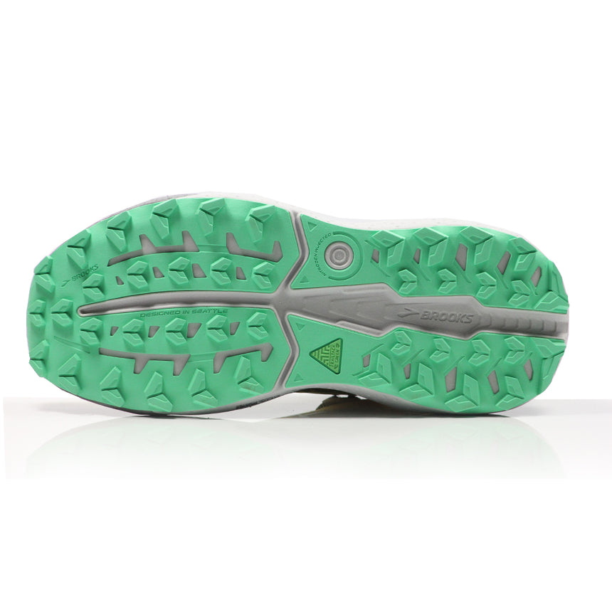 Brooks Caldera 7 Men's Trail Shoe - Lemon Chrome/Black/Sedona Sage