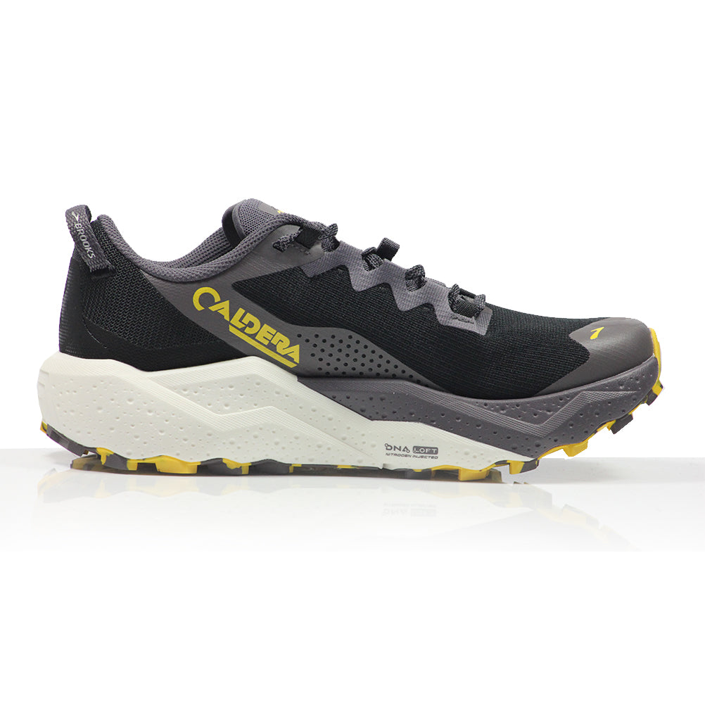 Brooks Caldera 8 Men's Trail Shoe - Black/Rabbit/Zest