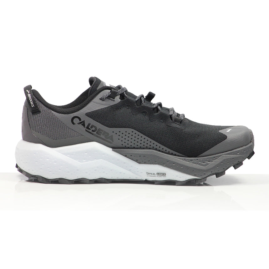 Brooks Caldera 8 Women's Trail Shoe - Black/Blackened Pearl/White