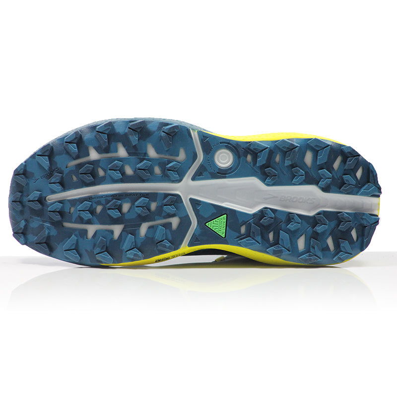 Brooks Caldera 8 Men's Trail Shoe - Blue/Quince/Celestial