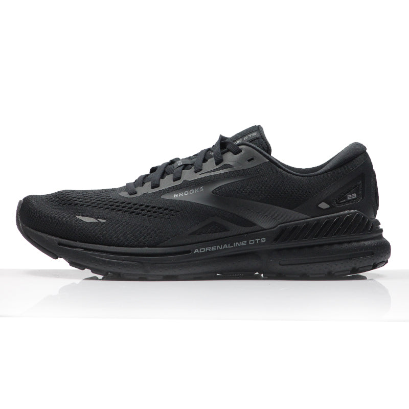 Brooks Adrenaline GTS 23 Women's Running Shoe - Black/Gunmetal/Sharp Green