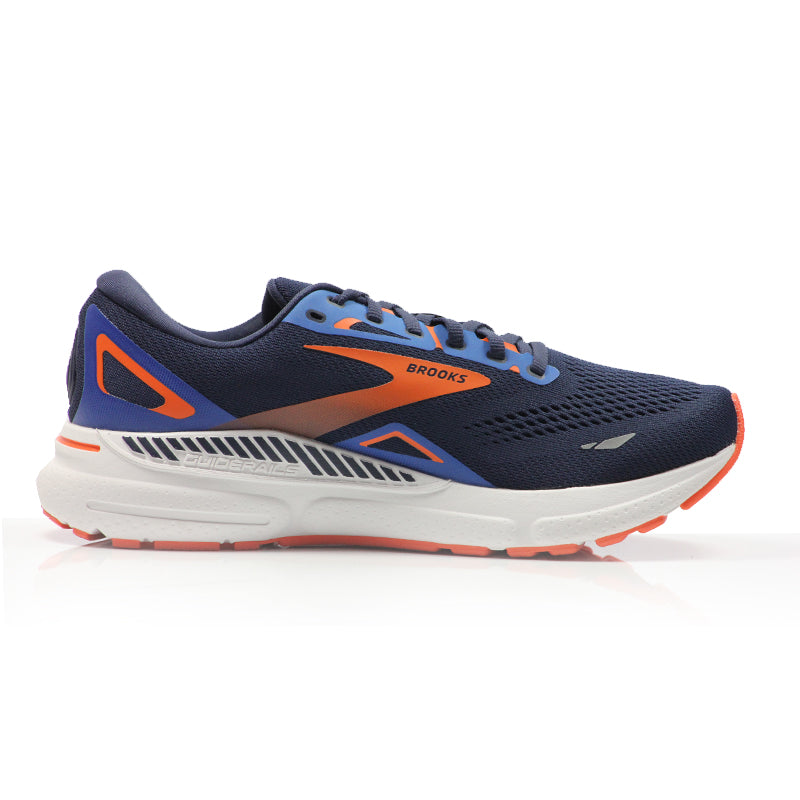 Brooks Adrenaline GTS 23 Men's Running Shoe - Peacoat/Orange/Surf the Web
