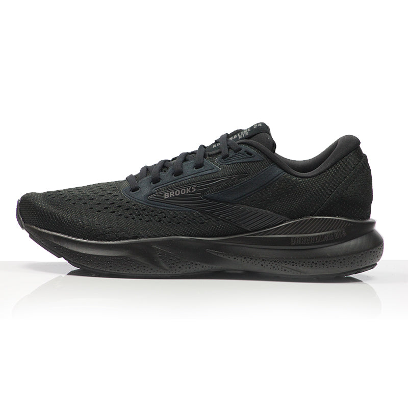 Brooks Adrenaline GTS 24 Men's Running Shoe - Black/Black/Ebony