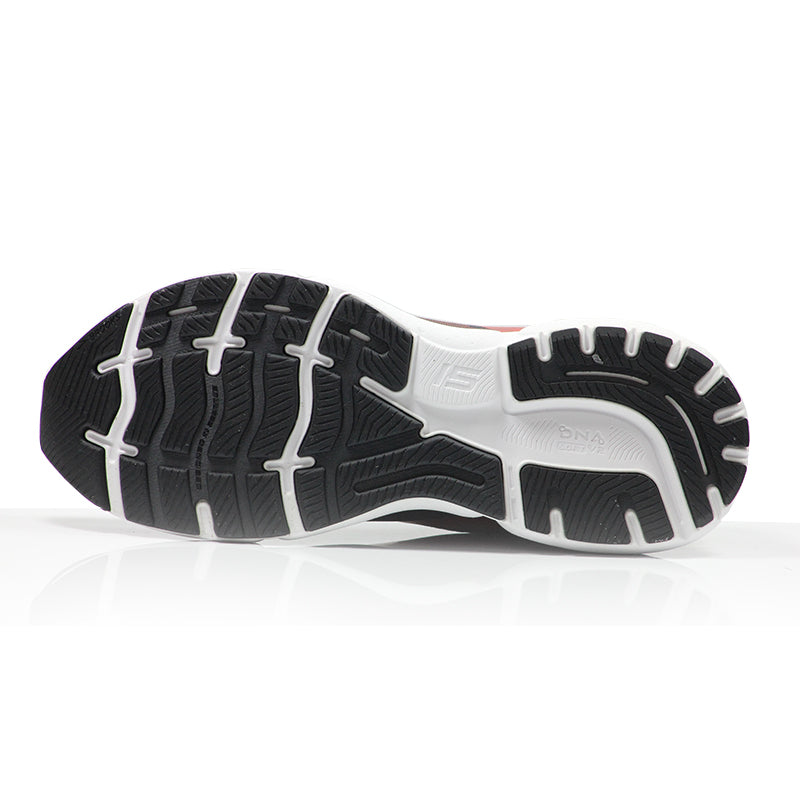 Brooks Ghost 15 Men's Running Shoe - Ebony/Black/Spicy Orange