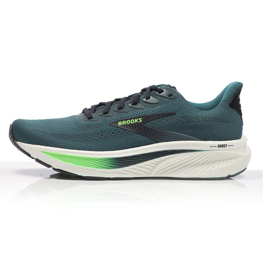 Brooks Ghost 17 Men's Running Shoe - Atlantic Deep/Black/Green