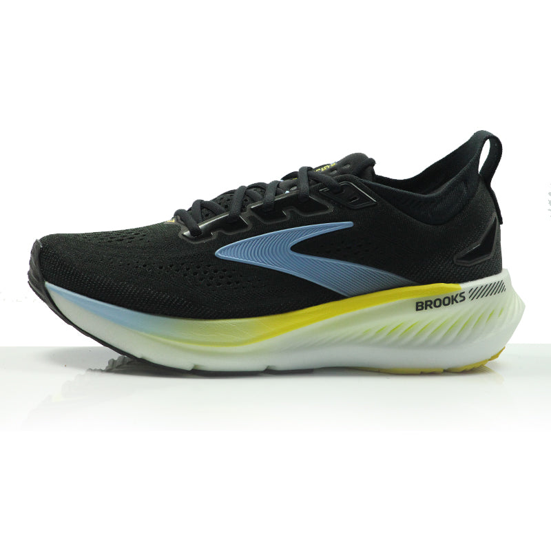 Brooks Glycerin GTS 23 Men's Running Shoe - Black/Cyber Yellow/Nightlife
