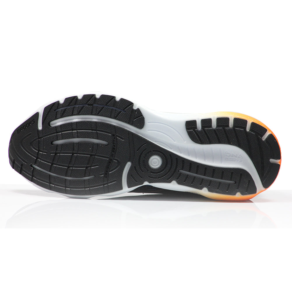 Brooks Glycerin GTS 20 Men's Running Shoe - Black/Classic Blue/Orange