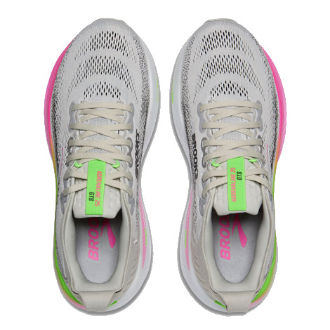 Brooks Womens Adrenaline GTS 25 Grey Top View