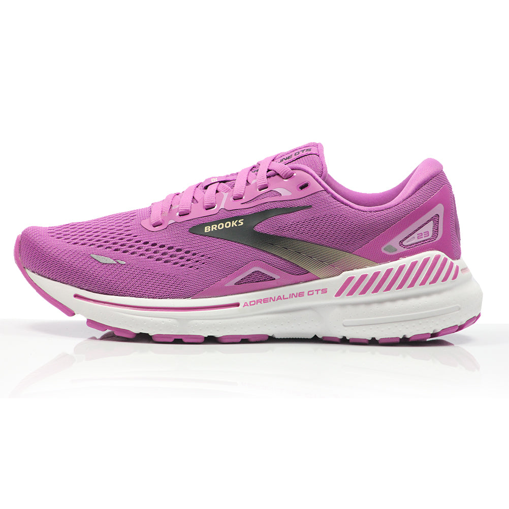 Brooks Adrenaline GTS 23 Women's Running Shoe - Orchid/Black/Purple