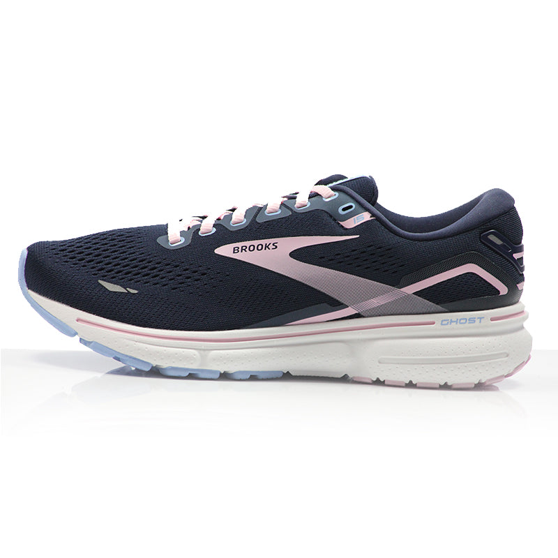 Brooks Ghost 15 Women's Running Shoe - Peacoat/Pink/Open Air