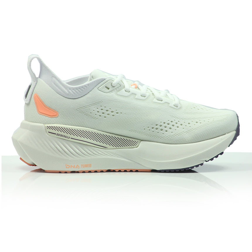 Brooks Glycerin GTS 23 Women's Running Shoe - White/Mulled Grape/Clear